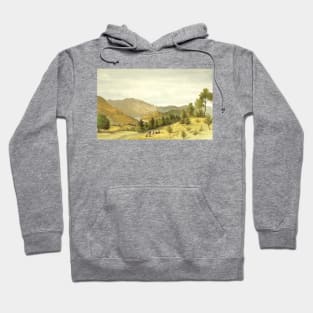 Valley of the Var, from St Romaine Hoodie